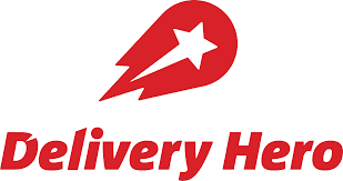 Shooting Red Star Delivery Hero Logo